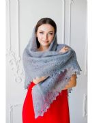 Orenburg downy shawl