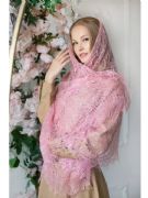 Orenburg lace shawl Sprig