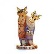Oxen Family Couple