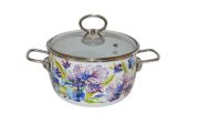 Enameled pan 3L Iris