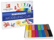 Play dough "Light "Classic", with a stack, 16 colors