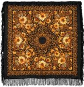 Shawl Sunflowers 29-18