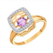 Ring 701B407 Dancing amethyst