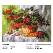 Rowan Painting by numbers