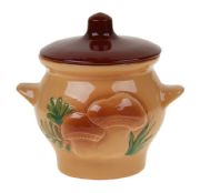 Set of 4 roasting pots style Mushrooms