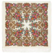 Shawl Flower aria 2036-2 Shawl Flower aria 2036-2