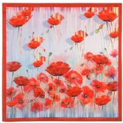 Shawl Poppy field 10087-3