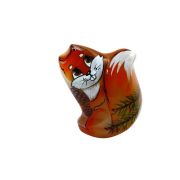 Squirrel with coniferous cone