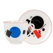 Tea cup with saucer Lily of the Valley Kaleidoscope