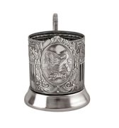Tea Glass Holder Fisherman