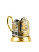 Tea Glass holder Georges the Victorious