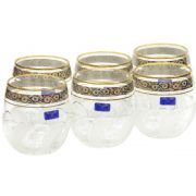 Whiskey glasses 6 pcs. Chrystal