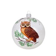 Xmas Ball Eagle owl